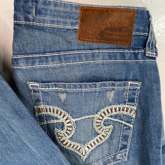 Big Star Remy Low Rise Fit Jeans Size 29L - Picture 1 of 5
